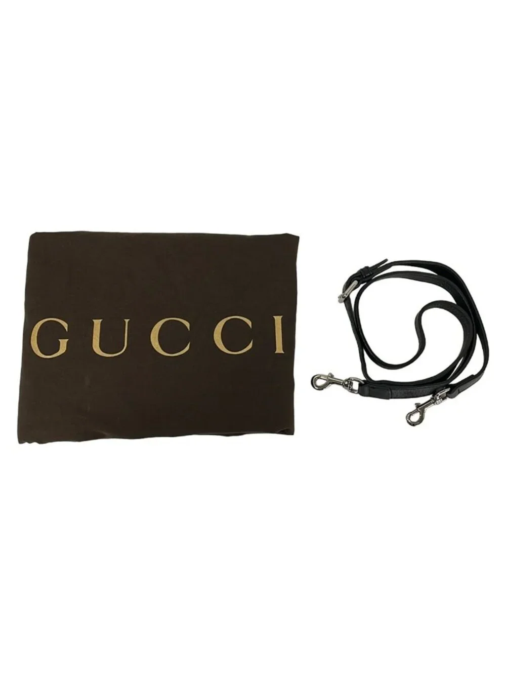 Gucci Handbag Interlocking Black Leather - Picture 8 of 10